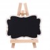 Rectangle Wooden Blackboard Table Sign Wedding Nursery Chalkboard Display Decor   263558635241
